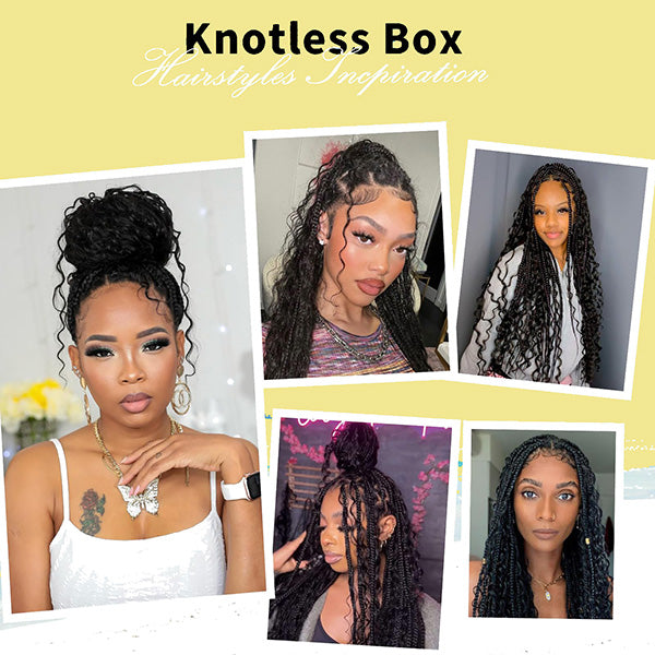 50 Cool Box Braids Hairstyles for Women  Box braids styling, Box braids  hairstyles, Blonde box braids