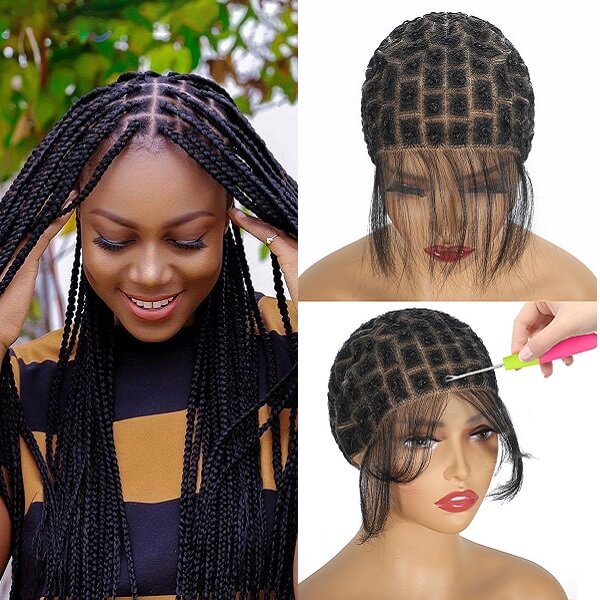 Braided wig,box braided wig ,lace front wig,full lace wig cornrow wig faux locs wig goddess locs wig braided wigs for black on sale women twists