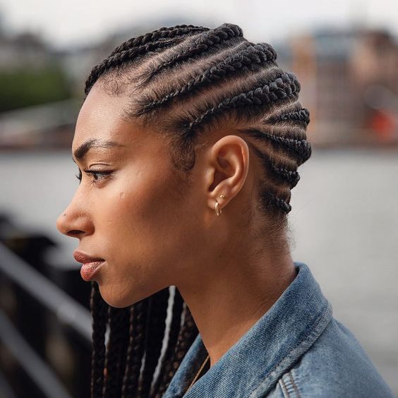 How to Achieve a Youthful Look with Cornrow Braids?