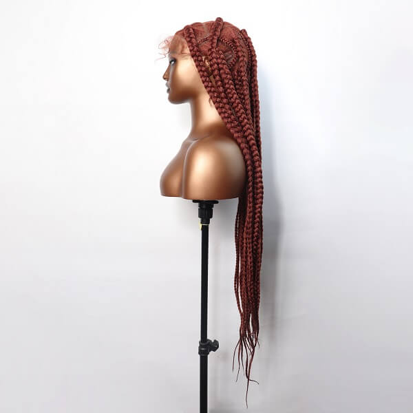 ginger large box braided wig