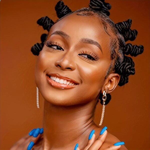 bantu knot braided wig