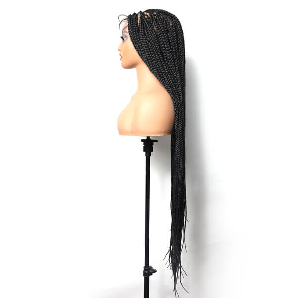long box braided wig