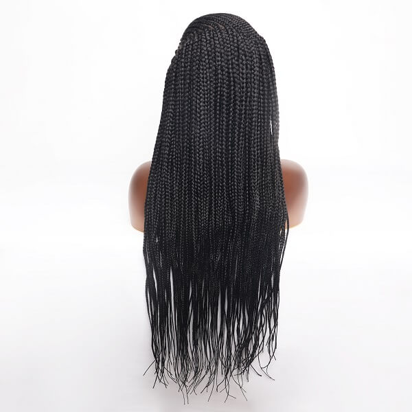 neat and tight braided wig