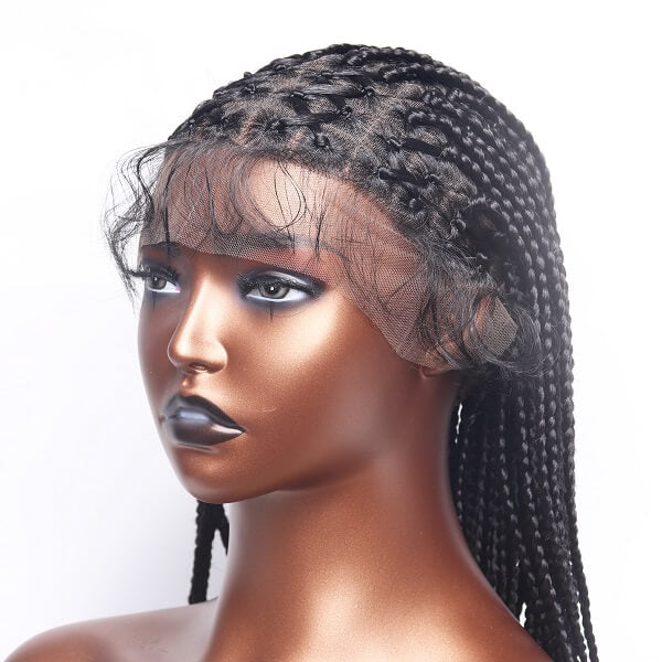 criss cross box braided wig MyBraidedWig