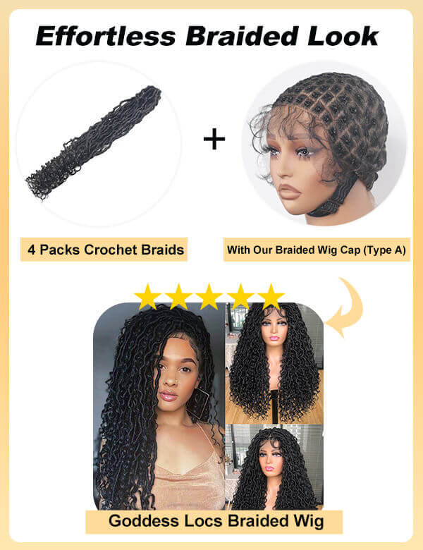 Soft outlets locs braided wig