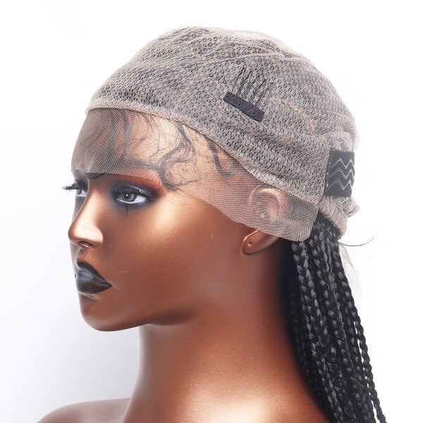 full double lace braided wig