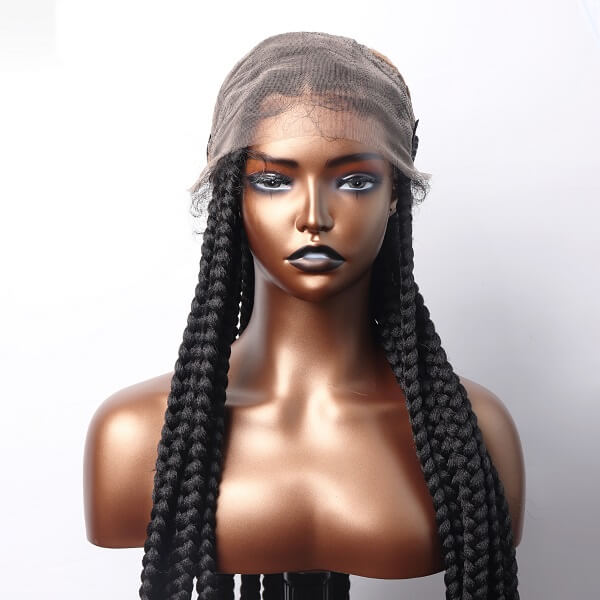 full lace braided wig