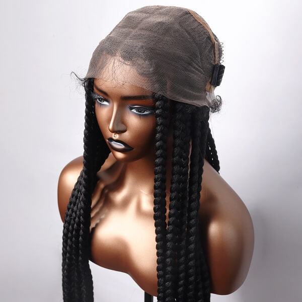 skin melt braided wig