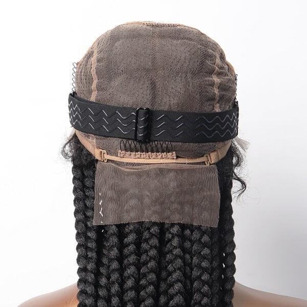 braided wig with lace on nape