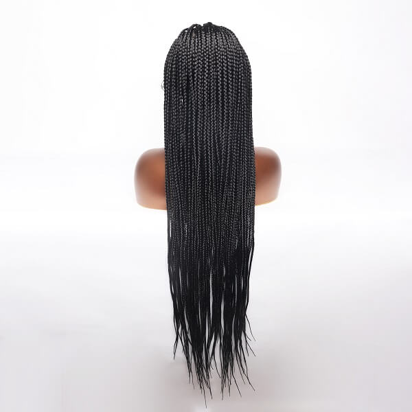 neat and tight braided wig MyBraidedWig