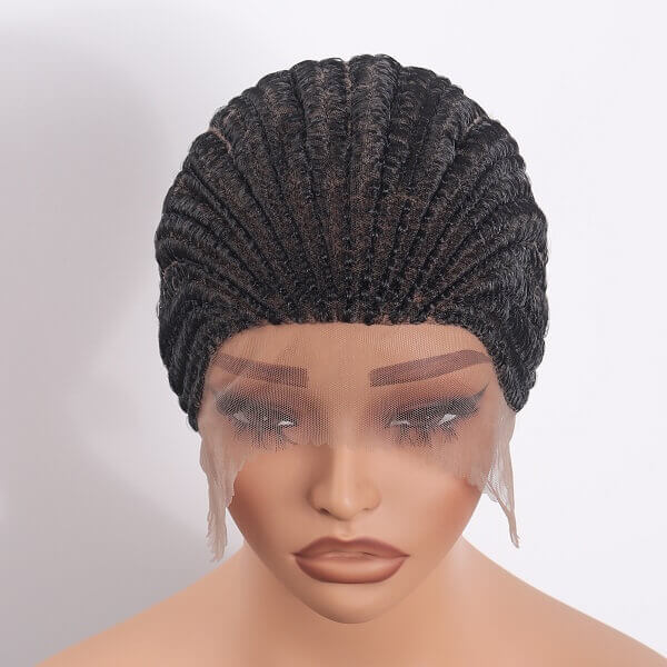 Full Lace Braided Wig Cap for Crochet & Braiding Pre-Cornrowed Crochet Cap-MBW33