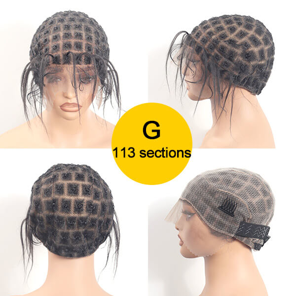 Full lace cap braided outlet wig