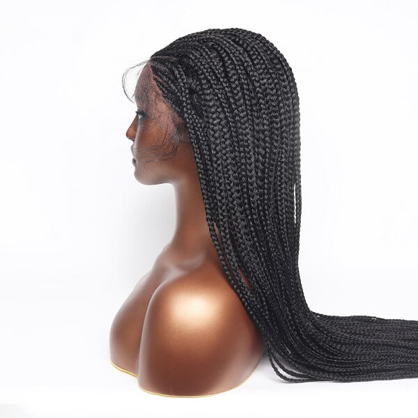 textured braided wig MyBraidedWig