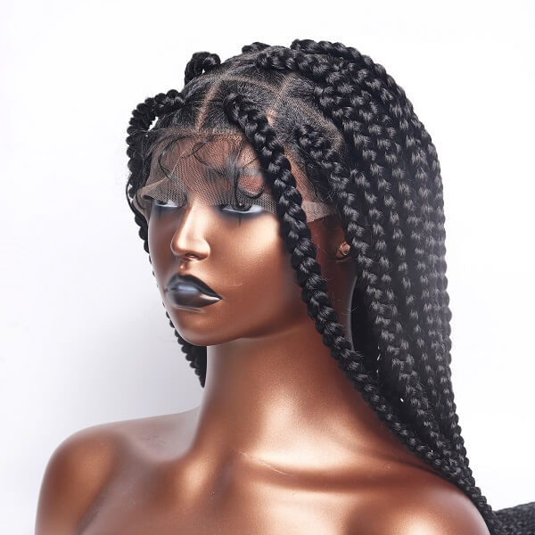 textured jumbo box braided wig MyBraidedWig