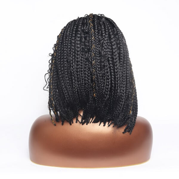 tribal braids bob wig MyBraidedWig